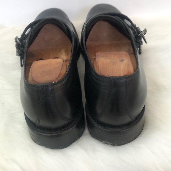 Gucci Black Casual Double Buckles Monk Strap Slip On Shoes / Size 9   COA main image 7